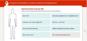 Psychosociale zorg bij IBD